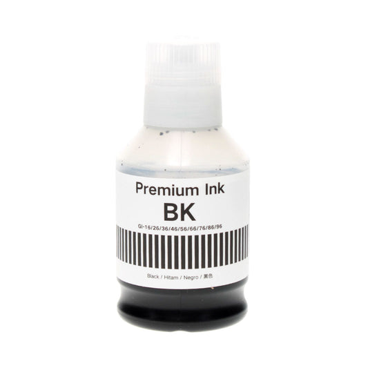 Canon GI-26BK Remanufactured Toner Cartridge Black Pigment 170 Ml