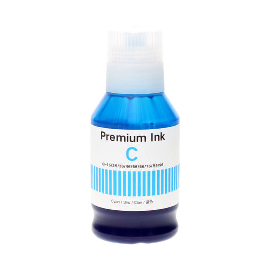 Canon GI-26C Remanufactured Toner Cartridge Cyan Pigment 135 Ml