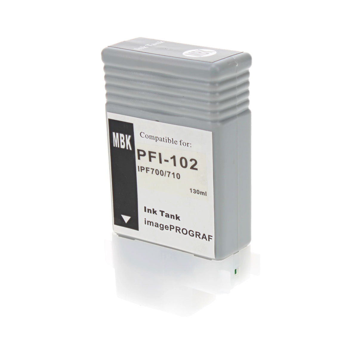 Canon PFI-102MBK Remanufactured Toner Cartridge Matte Black 130Ml