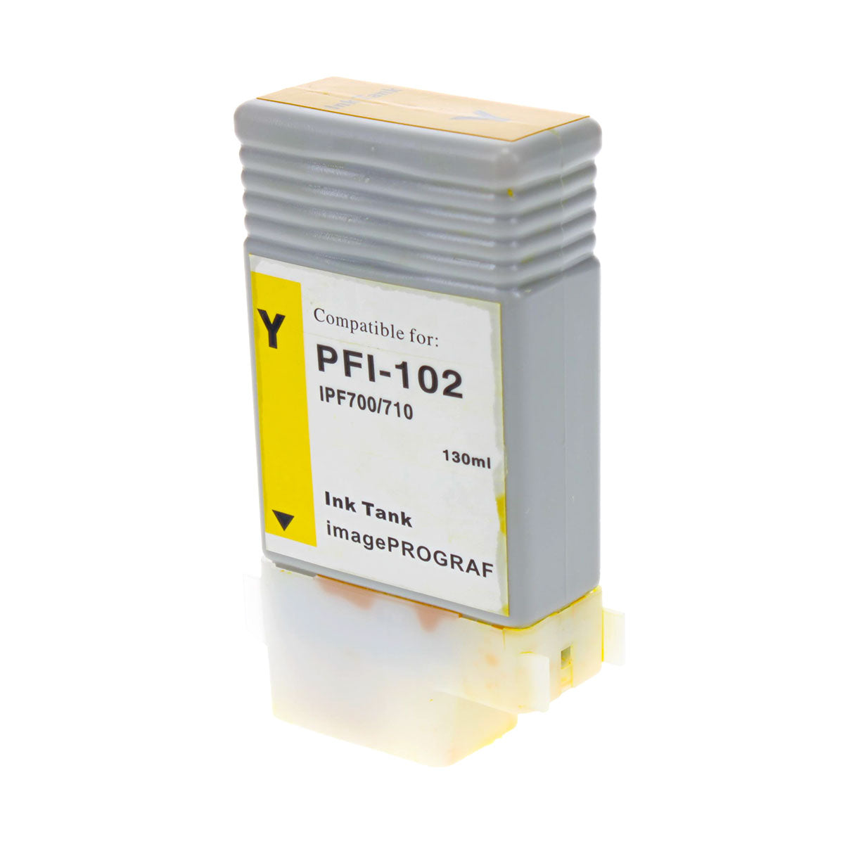 Canon PFI-102Y Remanufactured Toner Cartridge Yellow 130Ml
