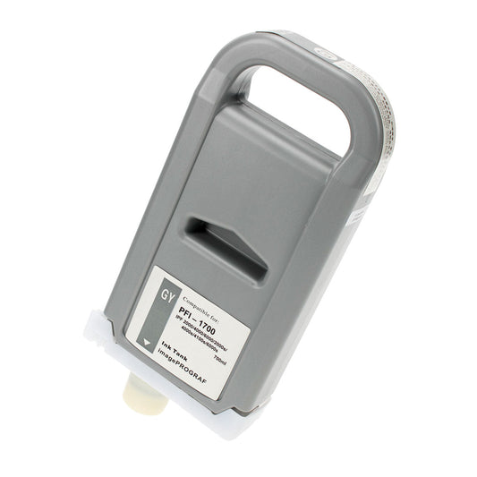 Canon PFI-1700GY Remanufactured Toner Cartridge Gray 700Ml