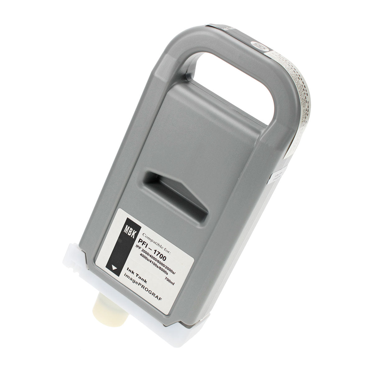 Canon PFI-1700MBK Remanufactured Toner Cartridge Matte Black 700Ml
