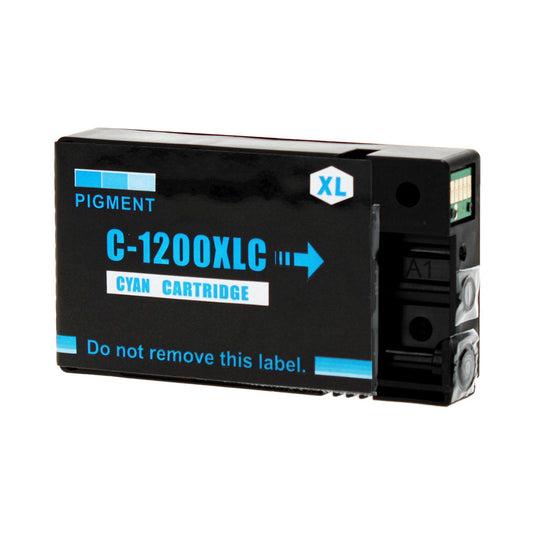 Canon PGI-1200XLC Remanufactured Toner Cartridge Cyan 900 High Yield
