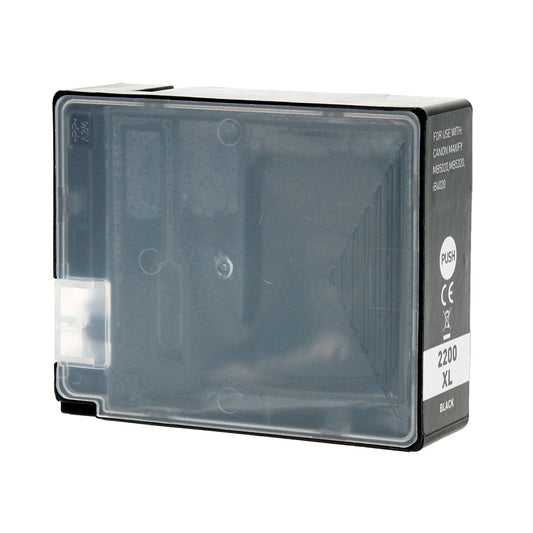Canon PGI-2200XLBK Remanufactured Toner Cartridge Black 2.5K High Yield