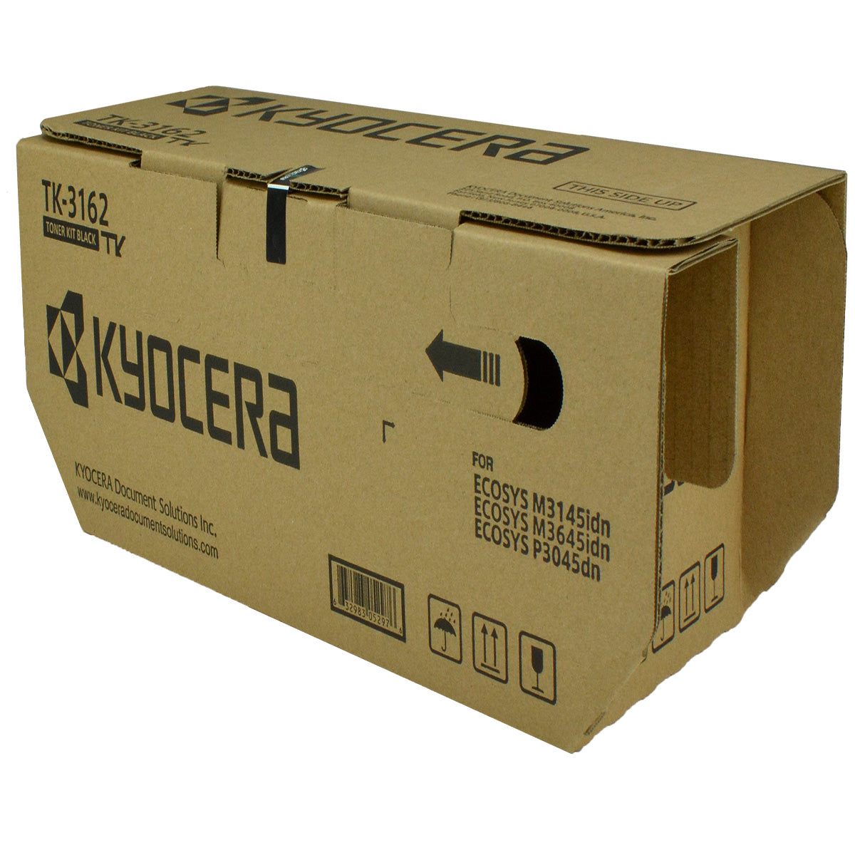 Kyocera Mita TK-3162 (1T02T90US1) Toner Cartridge, Black 12.5K Yield