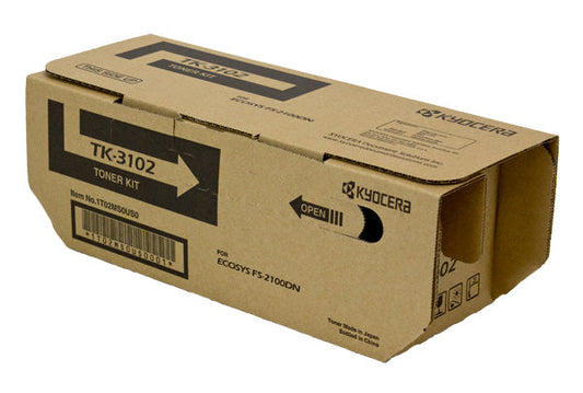Kyocera Mita TK-3102 (1T02MS0USV) Toner Cartridge, Black 12.5K Yield