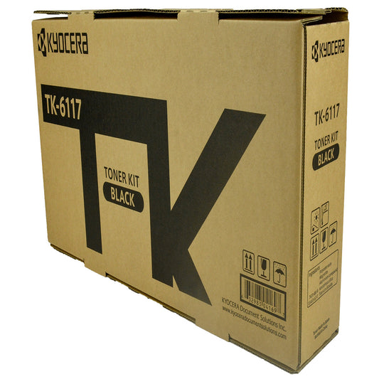 Kyocera Mita TK-6117 (1T02P10US0) Toner Cartridge, Black 15K Yield