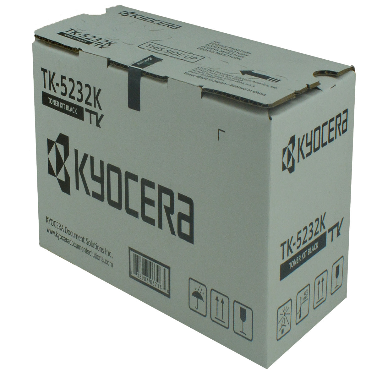 Kyocera Mita TK-5232K (1T02R90US0) Toner Cartridge, Black 2.6K High Yield
