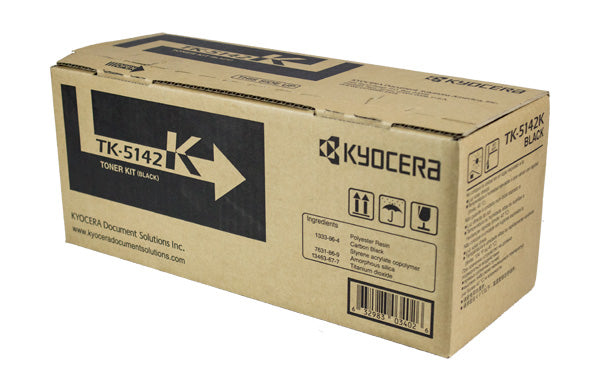 Kyocera Mita TK-5142K (1T02NR0US0) Toner Cartridge, Black 7K Yield