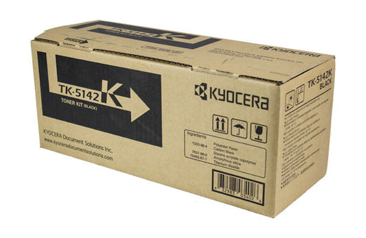 Kyocera Mita TK-5142K (1T02NR0US0) Toner Cartridge, Black 7K Yield