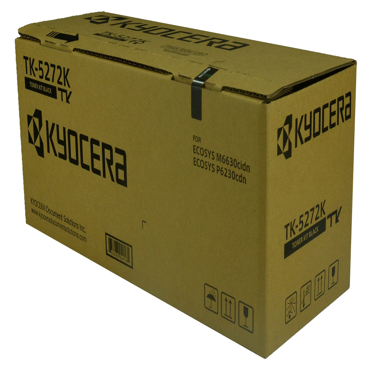 Kyocera Mita TK-5272K (1T02TV0US0) Toner Cartridge, Black 8K Yield