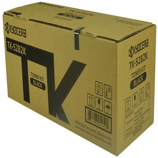 Kyocera Mita TK-5282K (1T02TW0US0) Toner Cartridge, Black 13K Yield