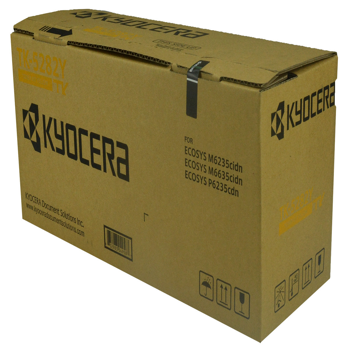 Kyocera Mita TK-5282Y (1T02TWAUS0) Toner Cartridge, Yellow 11K Yield