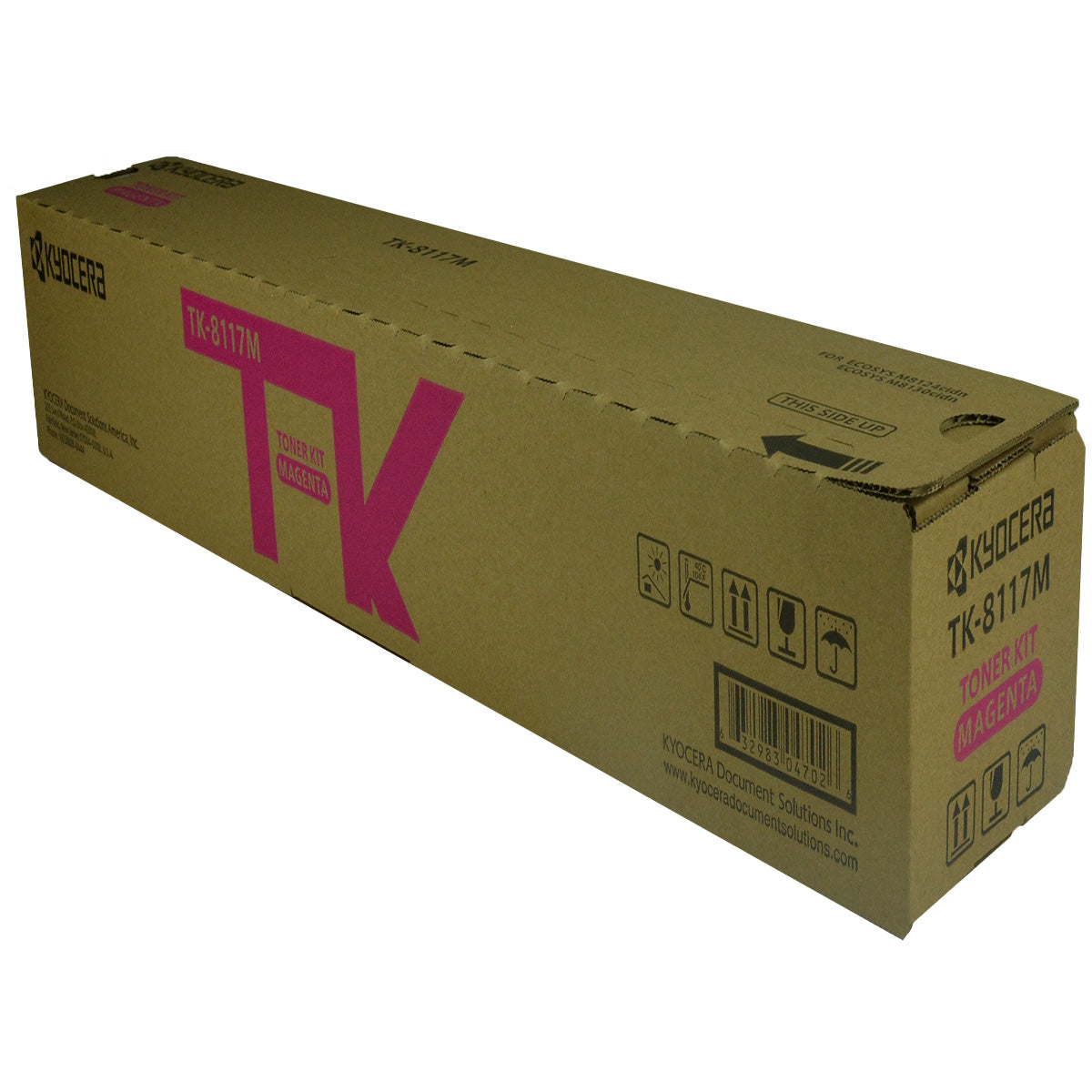 Kyocera Mita TK-8117M (1T02P3BUS0) Toner Cartridge, Magenta 6K Yield
