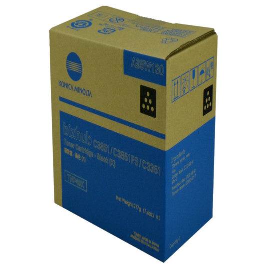 Konica Minolta TNP49K (A95W130) Toner Cartridge, Black 13K Yield