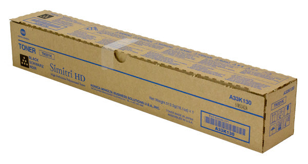 Konica Minolta TN321K (A33K130) Toner Cartridge, Black 27K Yield