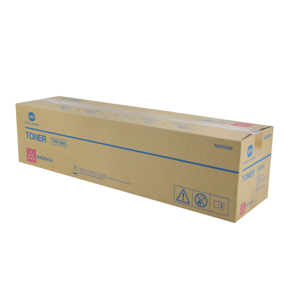 Konica Minolta TN715M (ACP8330) Toner Cartridge, Magenta 45K Yield