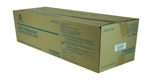 Konica Minolta DV711K (A2X203D) Developer Unit, Black 1,200K Yield