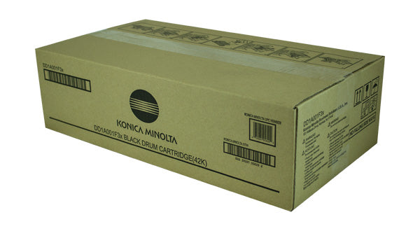Konica Minolta DR212 (DD1A001F3X) Drum Unit, Black 42K Yield