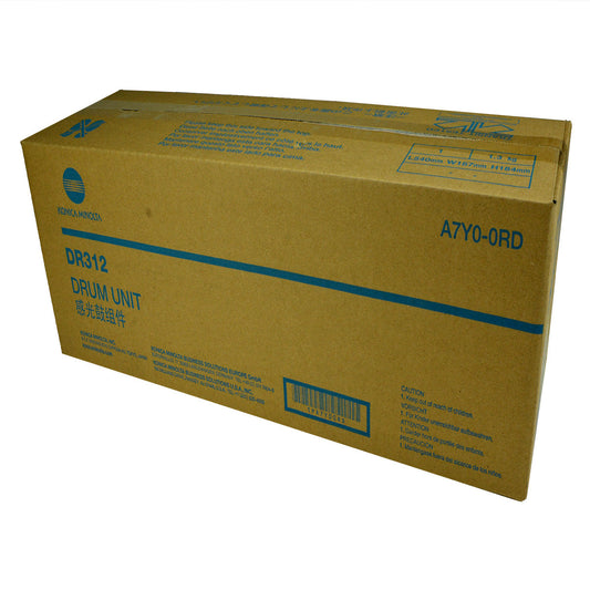 Konica Minolta DR312 (A7Y00RD) Drum Unit, Black 85K - 105K Yield