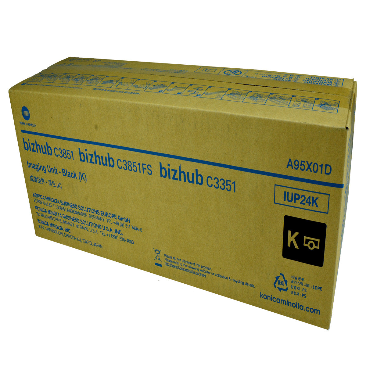 Konica Minolta IUP24K (A95X01D) Imaging Unit, Black 60K Yield