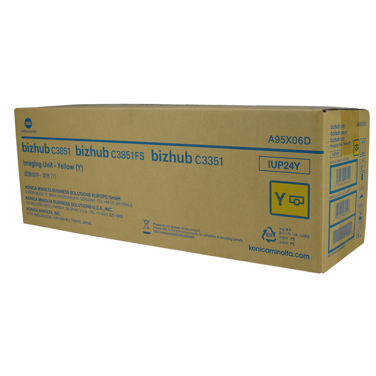 Konica Minolta IUP24Y (A95X06D) Imaging Unit, Yellow 50K Yield