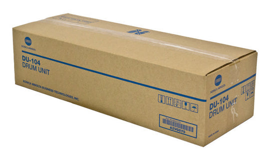 Konica Minolta DU104 (A2VG0Y0) Drum Unit, Black 180K Yield