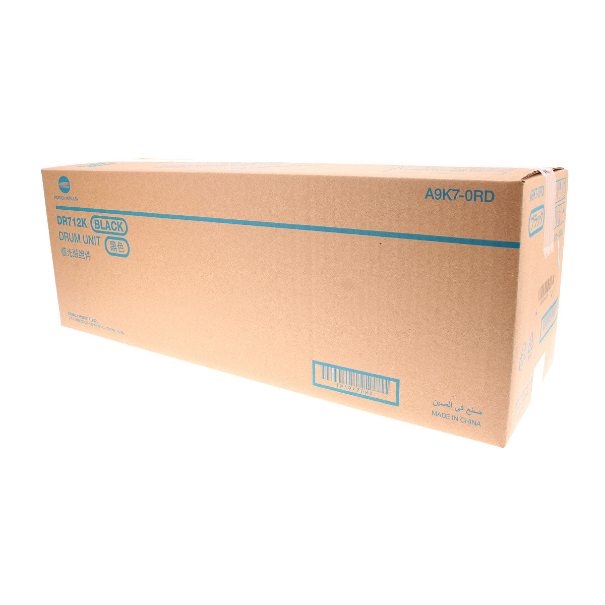 Konica Minolta DR712K (A9K70RD) Drum Unit, Black 300K Yield