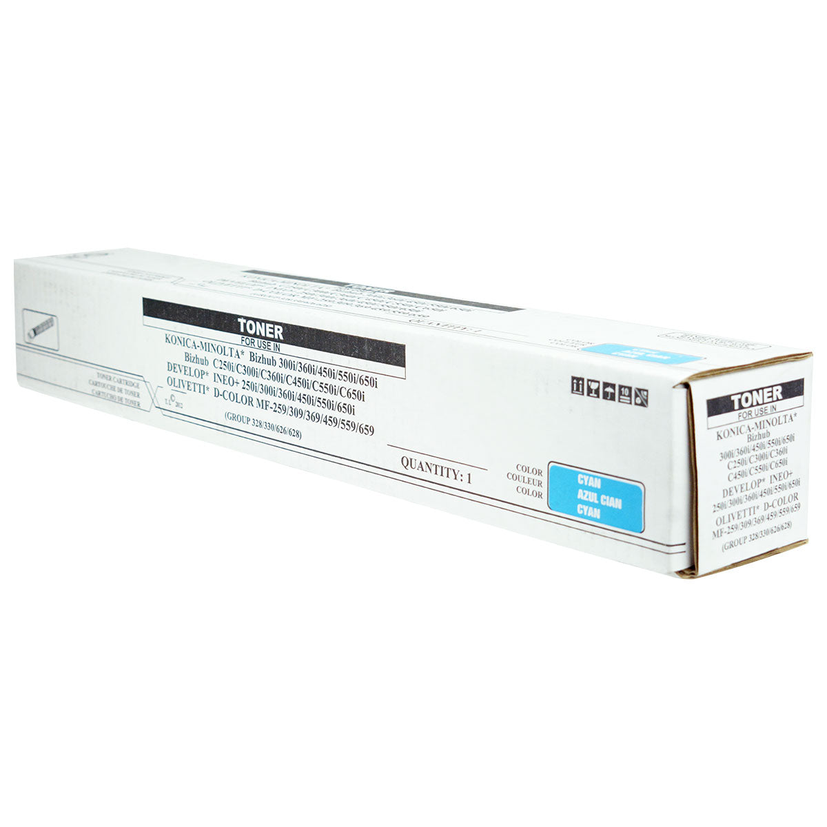 TN-626C Remanufactured Toner Cartridge Cyan 28K Yield