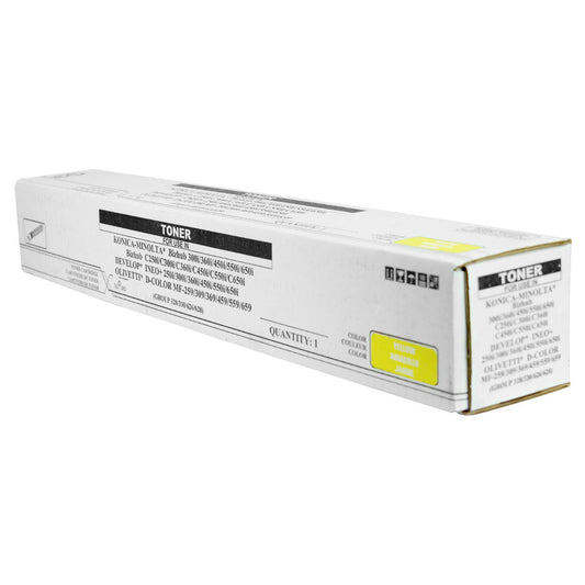 TN-626Y Remanufactured Toner Cartridge Yellow 28K Yield