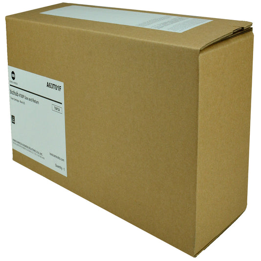 Konica Minolta TNP34 (A63T01F) Toner Cartridge, Black 20K Yield, Return Program
