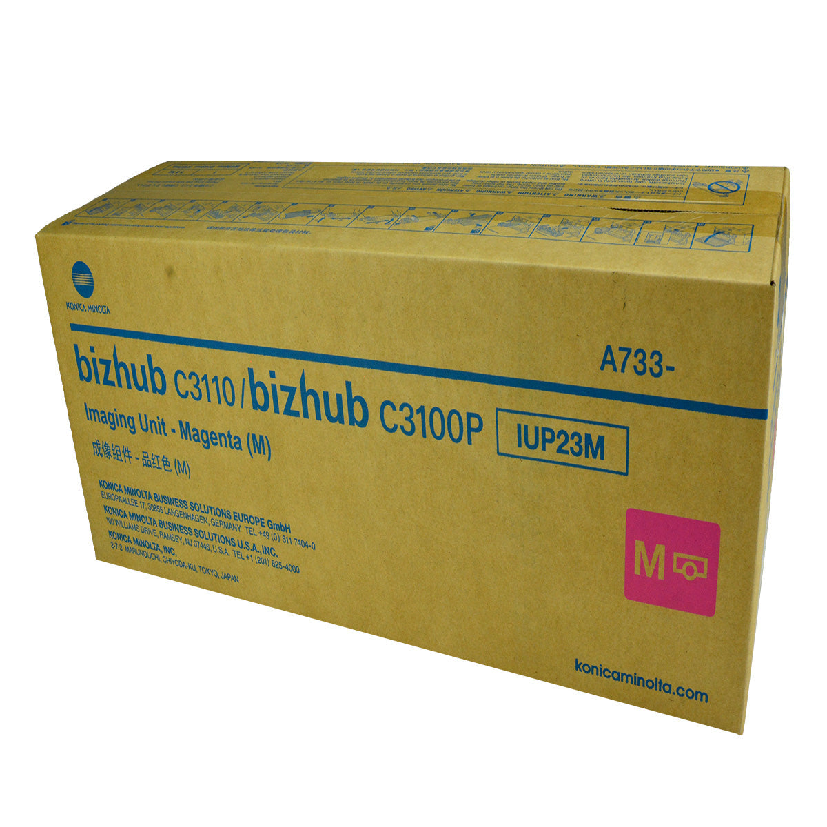 Konica Minolta IUP23M (A7330EF) Imaging Unit, Magenta 30K Yield