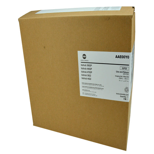 Konica Minolta IUP25 (AAE00Y0) Imaging Unit, Black 60K Yield