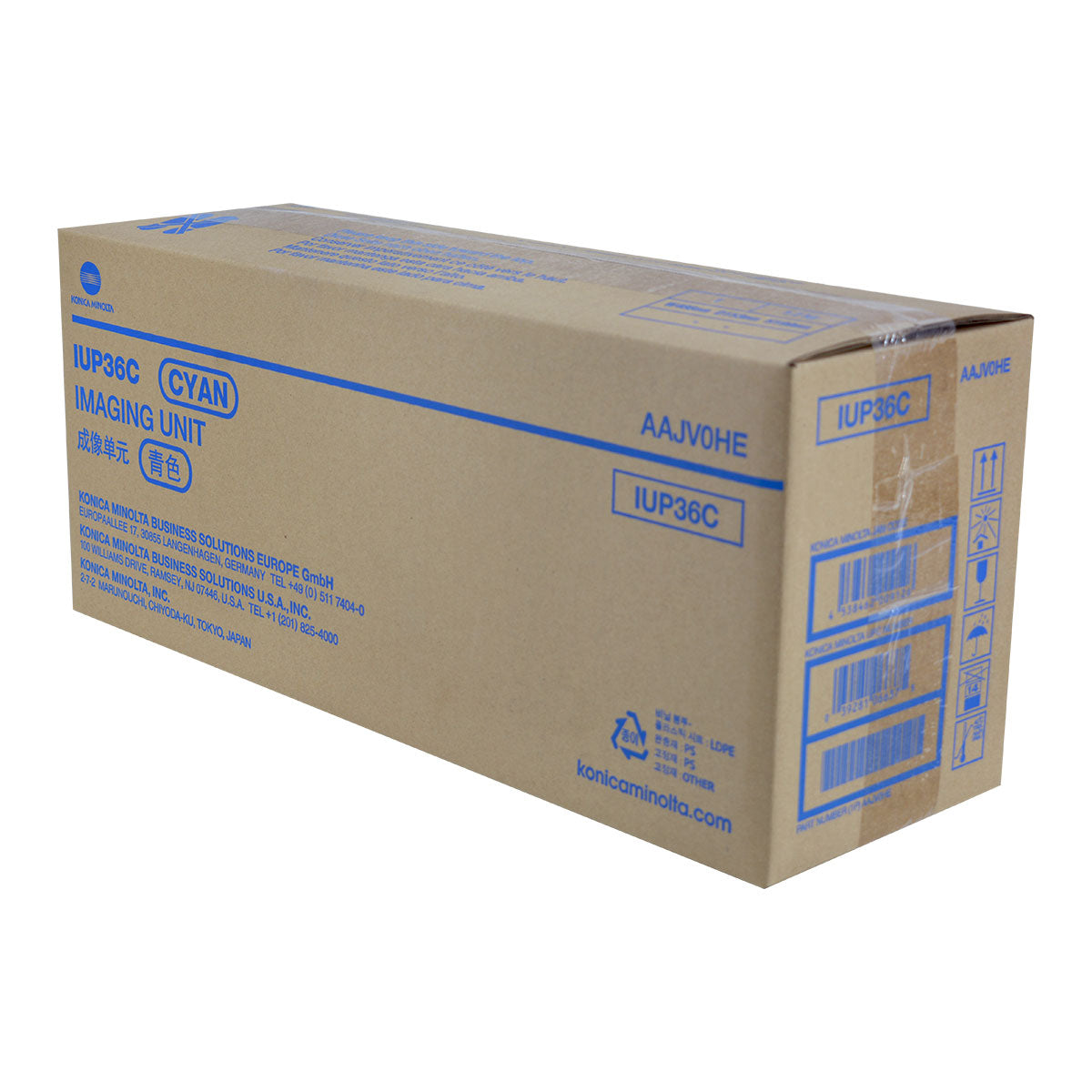 Konica Minolta IUP36C (AAJV0HE) Imaging Unit, Cyan 100K Yield