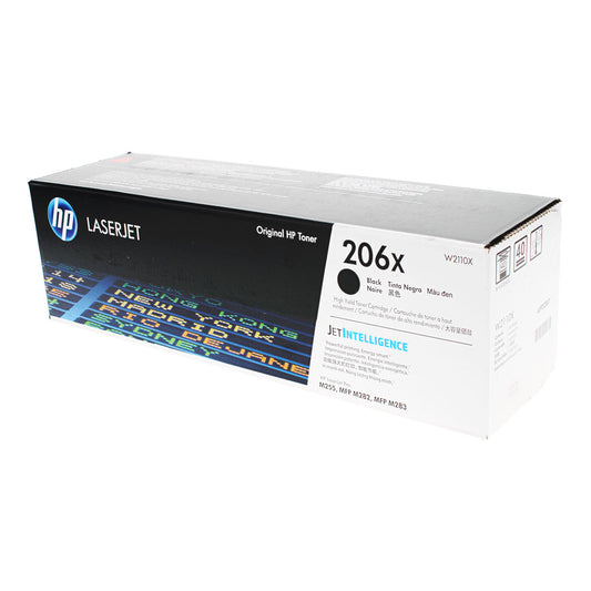 HP 206X (W2110X) Toner Cartridge, Black 3.15K High Yield