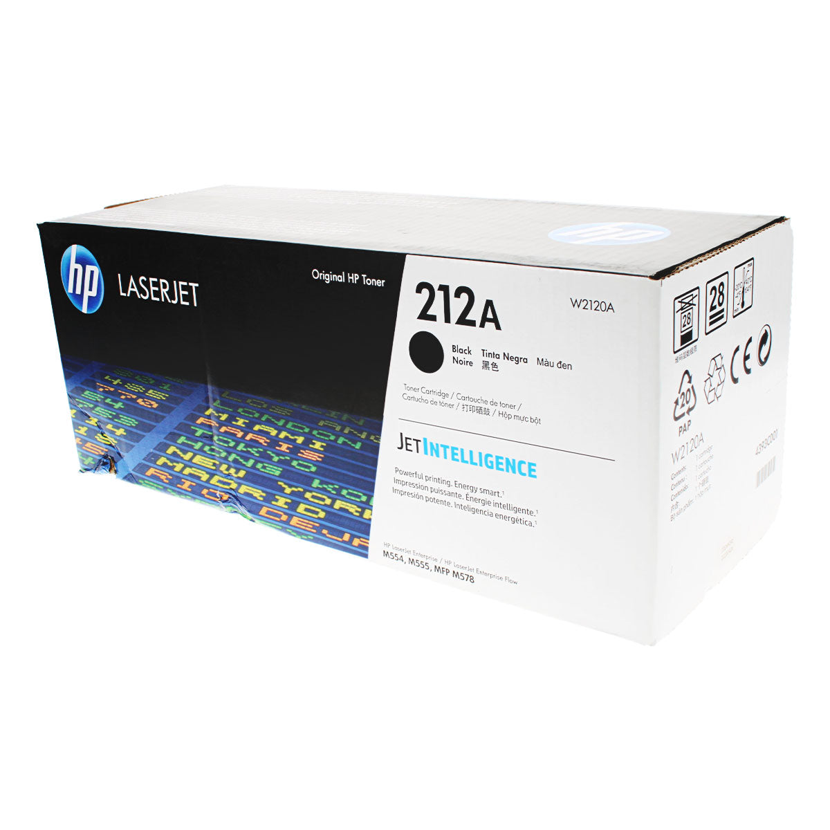 HP 212A (W2120A) Toner Cartridge, Black 5.5K Yield
