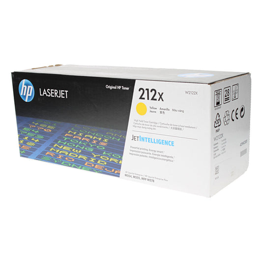 HP (W2122X) Toner Cartridge, Yellow 10K Yield