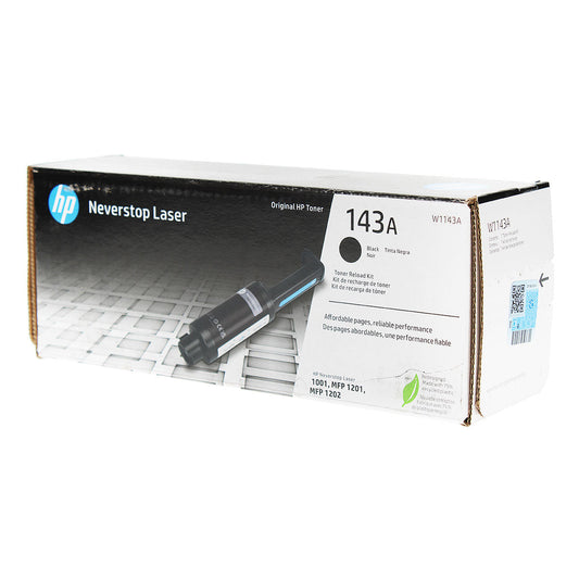 HP 143A (W1143A) Toner Cartridge, Black 2.5K Yield