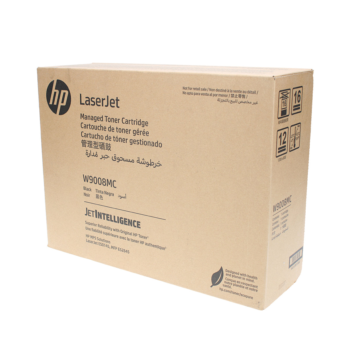 HP (W9008MC) Toner Cartridge, Black 23K Yield
