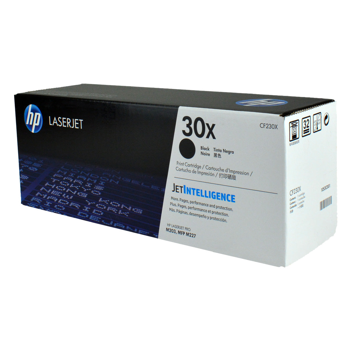 HP 30X (CF230X) Toner Cartridge, Black 3.5K High Yield