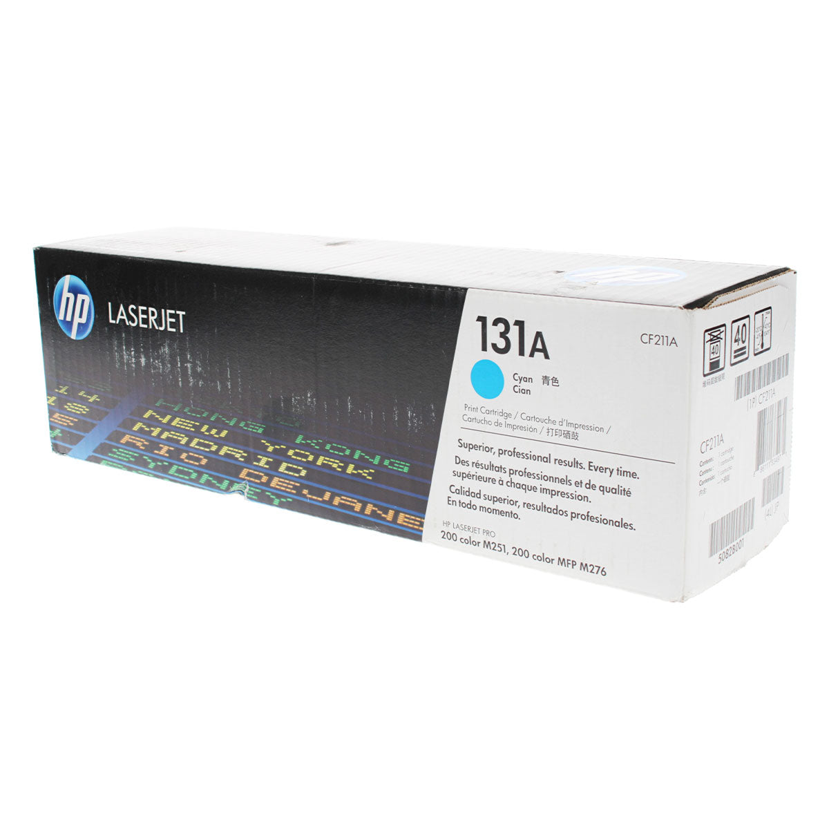 HP 131A (CF211A) Toner Cartridge, Cyan 1.8K Yield