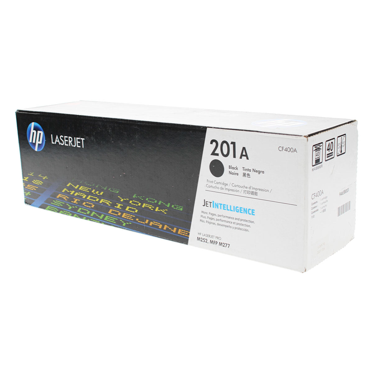 HP 201A (CF400A) Toner Cartridge, Black 1.5K Yield