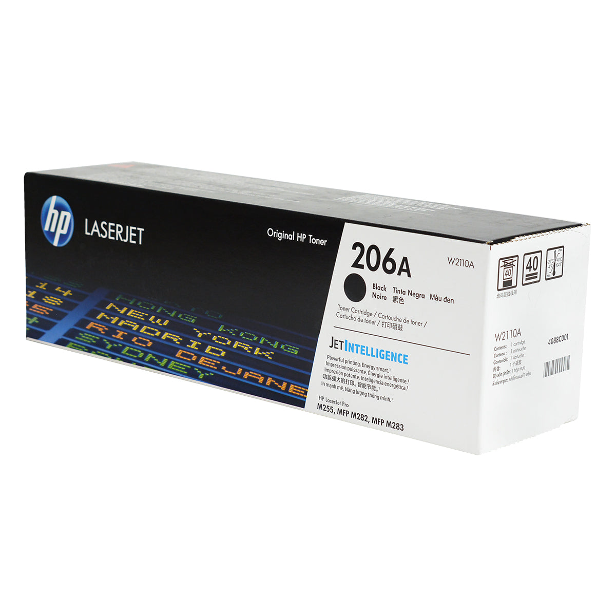 HP 206A (W2110A) Toner Cartridge, Black 1,350 Yield