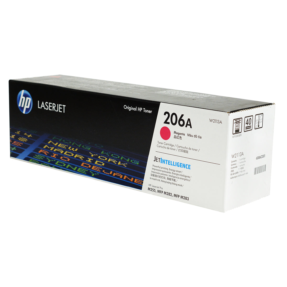 HP 206A (W2113A) Toner Cartridge, Magenta 1,250 Yield