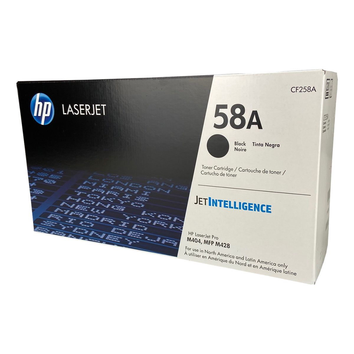HP 58A (CF258A) Toner Cartridge, Black 3K Yield