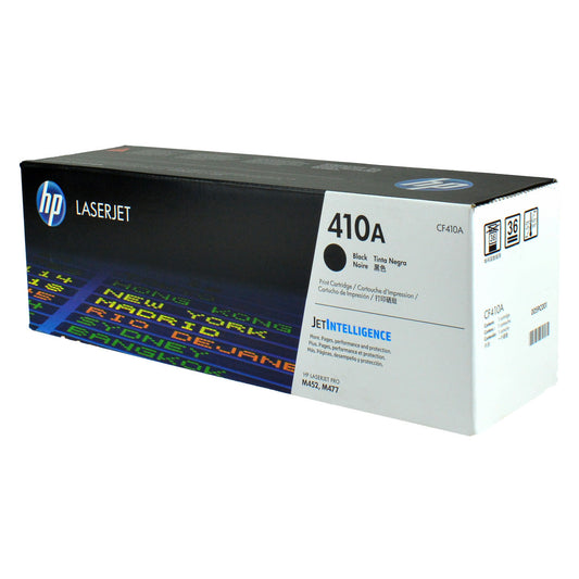 HP 410A (CF410A) Toner Cartridge, Black 2.3K Yield