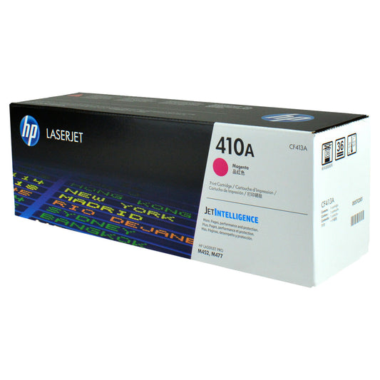 HP 410A (CF413A) Toner Cartridge, Magenta 2.3K Yield