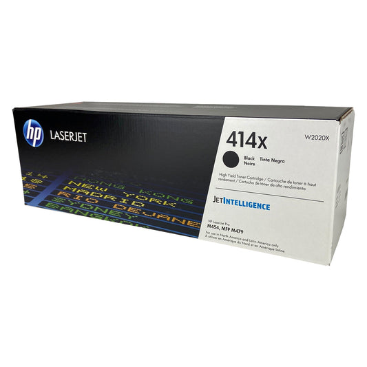 HP 414X (W2020X) Toner Cartridge, Black 7.5K High Yield