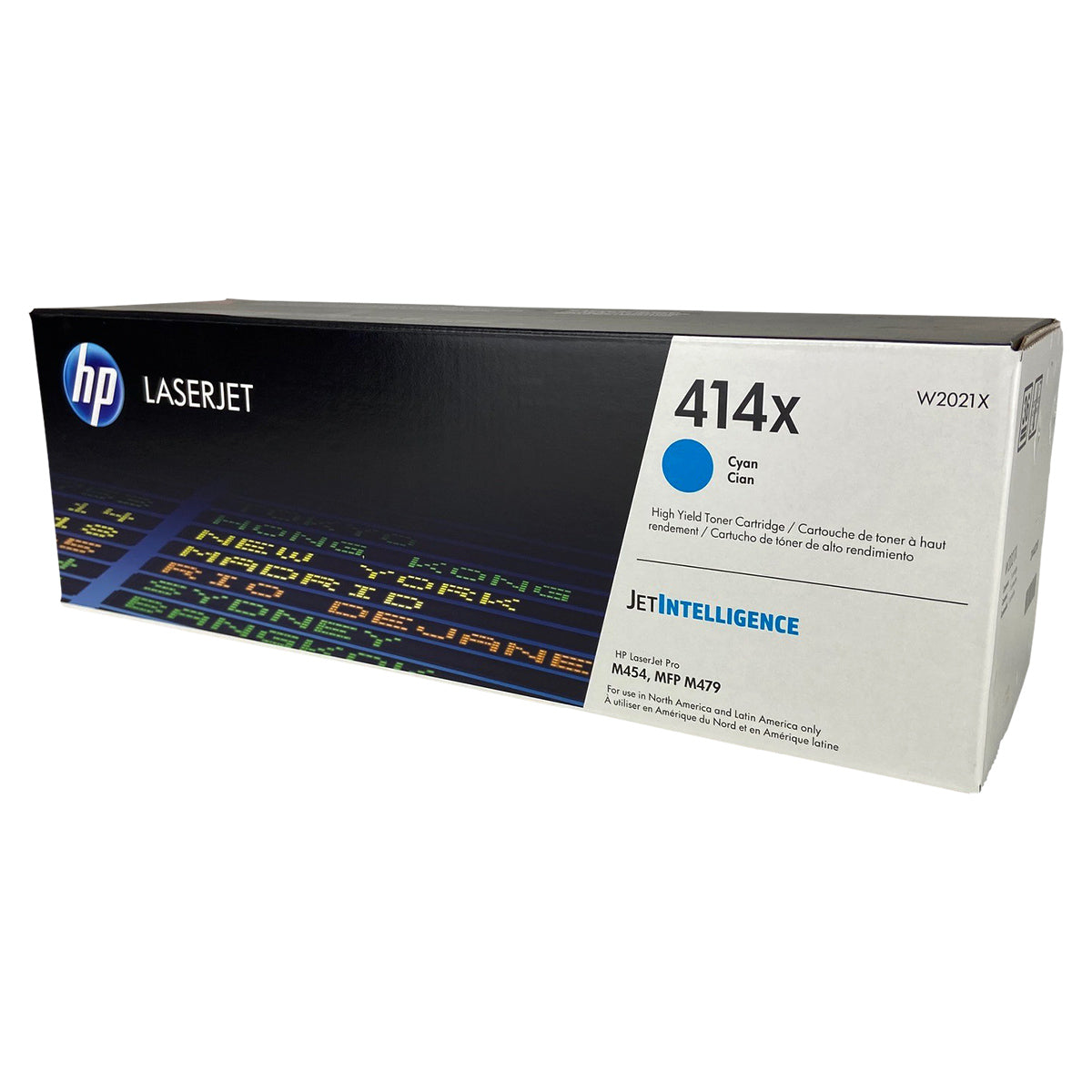 HP 414X (W2021X) Toner Cartridge, Cyan 6K High Yield