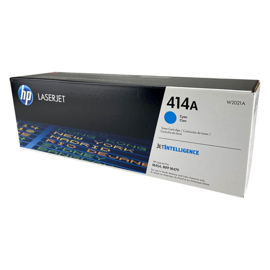 HP 414A (W2021A) Toner Cartridge, Cyan 2.1K Yield